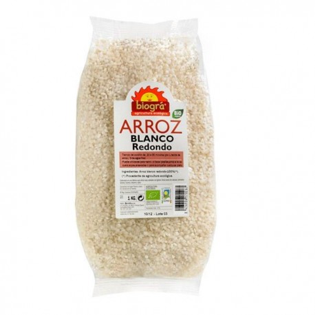 ARROZ BLANCO REDONDO 1 KG BIO