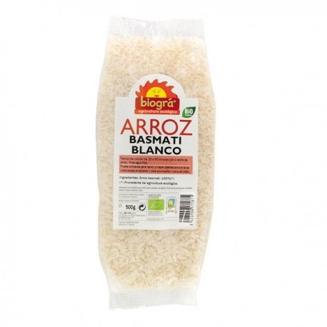 ARROZ BASMATI BLANCO 500 GR
