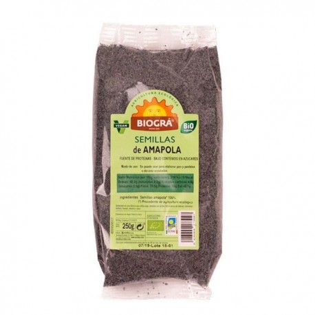 SEMILLAS DE AMAPOLA 250 GR