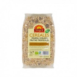 MUESLI CRUDO CON FRUTAS TROPICALES
