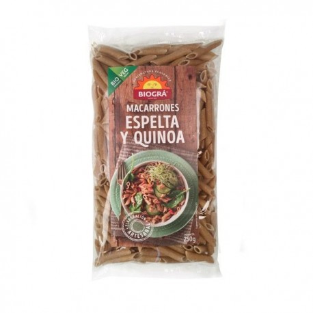 MACARRONES ESPELTA Y QUINOA