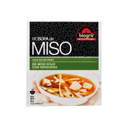 SOPA DE MISO CON VERDURAS
