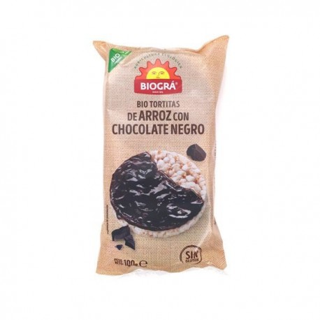 TORTITAS ARROZ CON CHOCOLATE NEGRO