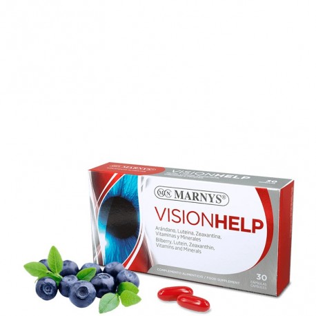 VISION HELP    Arandano + Luteina + Zeaxantina + Vitamins + Minerales