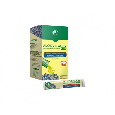 ALOE VERA ZUMO FORTE MIRTILO 24 POCKET D.