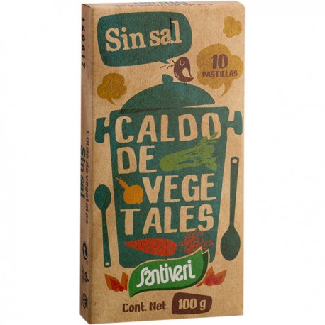 CALDO VEGETAL SIN SAL PASTILLA