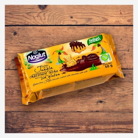 NOGLUT GALL.JUNGLA CHOCO LECHE