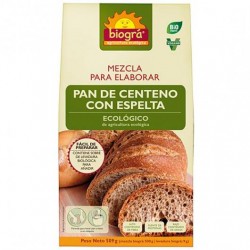 Mezcla para hacer Pan de Centeno 510g Biogra