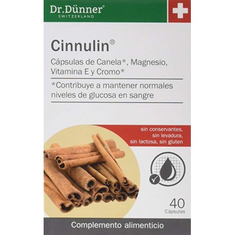 CINNULIN  DR. DUNNER 40 CÁPSULAS