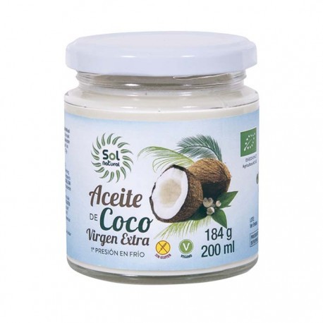 ACEITE DE COCO VIRGEN EXTRA BIO - 200 ml