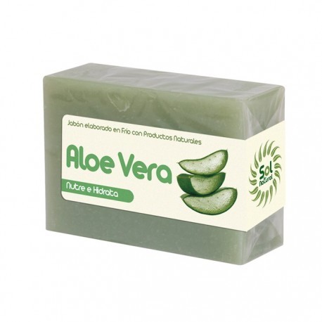 ALOE VERA PASTILLA JABÓN - 100 g