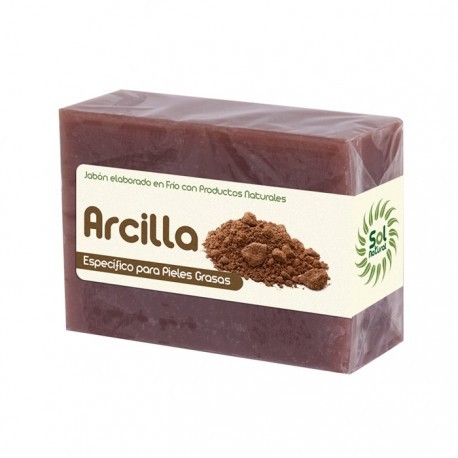 ARCILLA PASTILLA DE JABÓN - 100 g