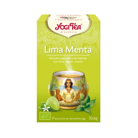 LIMA Y MENTA YOGI TEA BIO