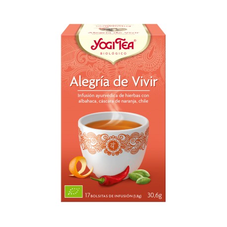 ALEGRÍA DE VIVIR YOGI TEA BIO