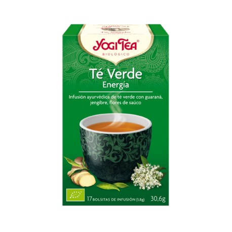 TÉ VERDE ENERGÍA YOGI TEA BIO