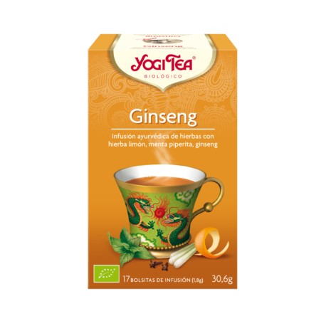 GINSENG FLOWER YOGI TEA BIO