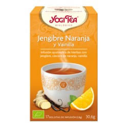 JENGIBRE NARANJA YOGI TEA BIO