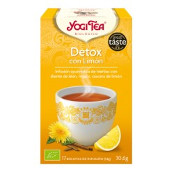 DETOX CON LIMÓN YOGI TEA BIO