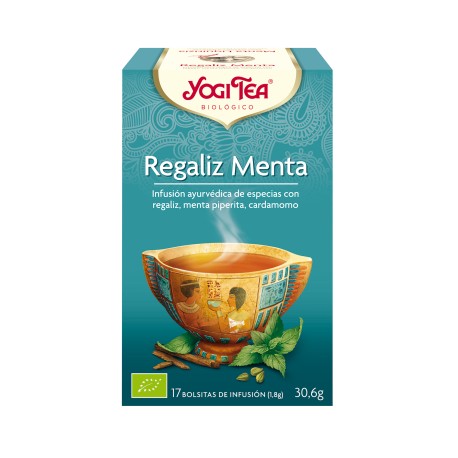 REGALIZ Y MENTA YOGI TEA BIO