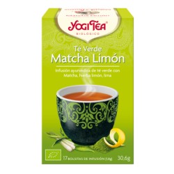 TÉ VERDE MATCHA LIMÓN YOGI TEA BIO