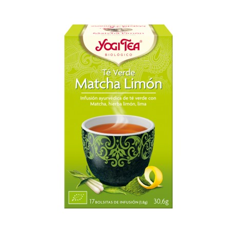TÉ VERDE MATCHA LIMÓN YOGI TEA BIO