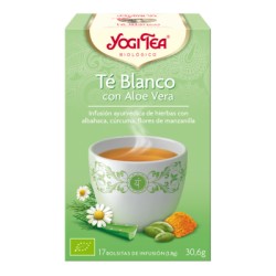 TÉ BLANCO CON ALOE VERA YOGI TEA BIO