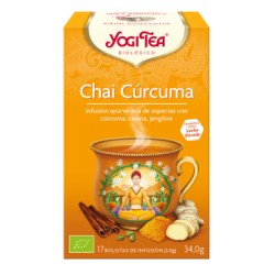 CHAI CÚRCUMA YOGI TEA BIO