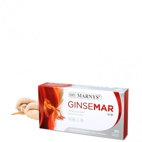 GINSEMAR - GINSENG  -  30 Cápsulas X 500 MG