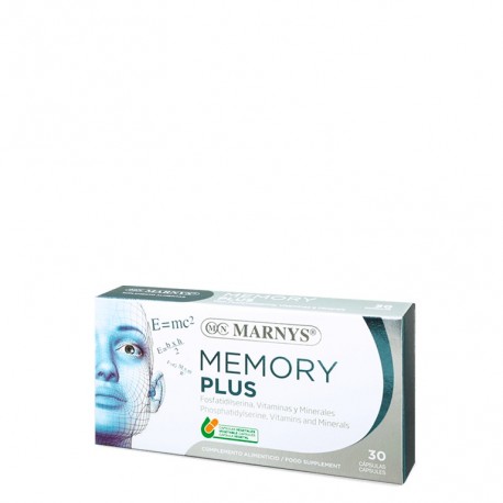 MEMORY PLUS - Colina+Fosfatidilserina+Zn+Sodio+Cr+Selenio+ Vitaminas