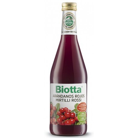 BIOTTA ARÁNDANOS ROJOS ml 500