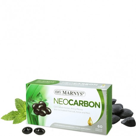 NEO CARBON (Carbon Activado+Menta+ Anis) 60 Cápsulas